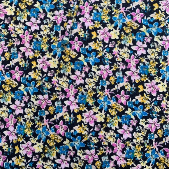 IRIS Puff Sleeve Floral Mini Dress - Picture 2 of 2